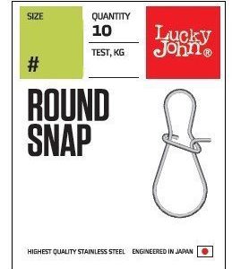 agrafe round snap lucky john