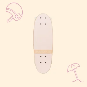 Skateboard 3 ans + (rose)