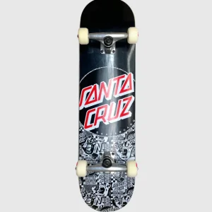 Santa Cruz Complete - Flier Collage Dot - 8.125"