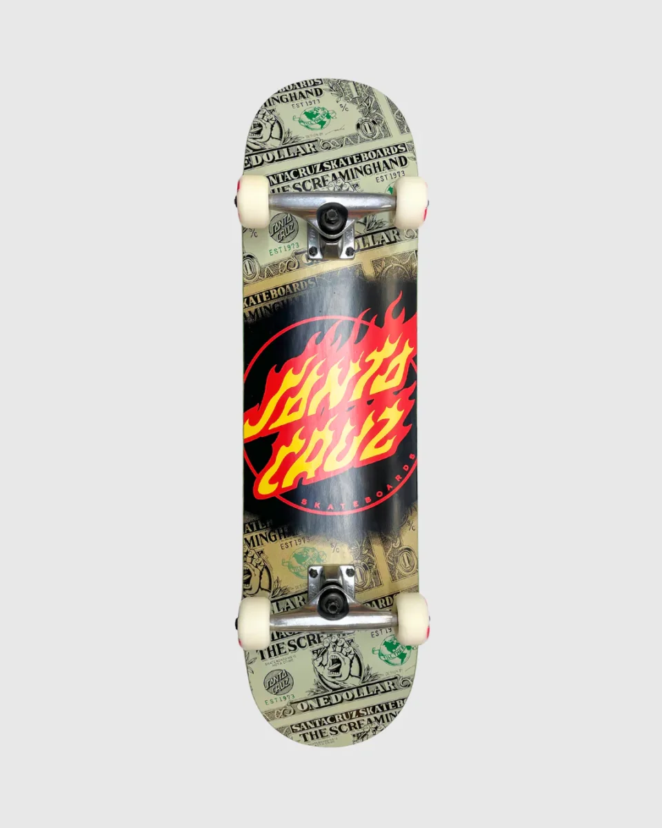 Santa Cruz Complete - Dollar Flame - 8.0"