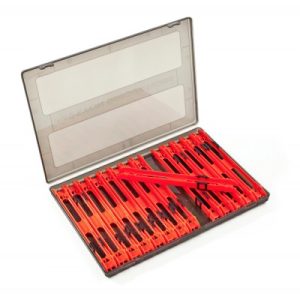 boite avec plioir preston 18cm double sliders