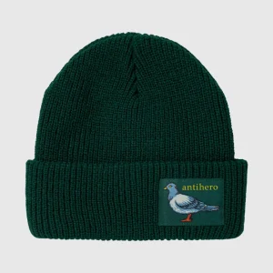 Antihero Bonnet - Lil Pigeon Label - Green/Yellow