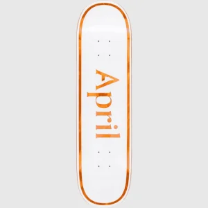April Board - OG Logo Orange -  7.8"