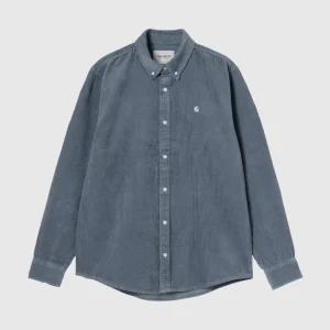 Carhartt WIP Chemise - L/S Madison Corduroy - Angelite/Angelite
