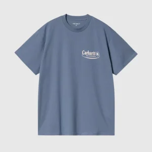 Carhartt WIP Tee - Catalogue - Blue Iris / Air Pink