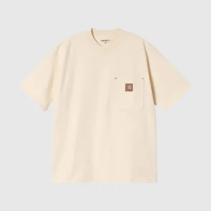 Carhartt WIP Tee - Eldon Pocket - Natural