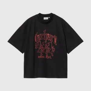 Carhartt WIP Tee - Hackwork - Black
