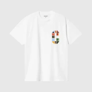 Carhartt WIP Tee - Machine 89 - White