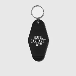 Carhartt WIP Keychain - Hotel keys - Black / White
