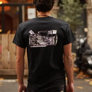 Wallstreet Tee - Fish Eye - Black