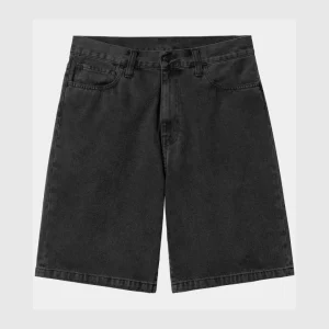 Carhartt WIP Short - Landon - Black Stone Washed