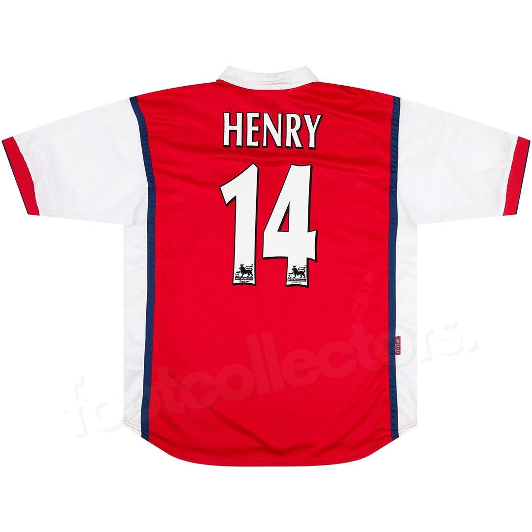 Maillot Arsenal Domicile 1998-1999 Henry
