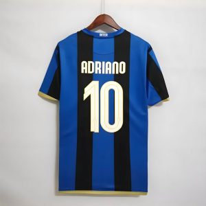 Maillot Inter Milan Domicile 2008-2009 Adriano