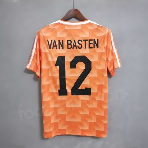 MAILLOT RETRO VINTAGE PAYS BAS VAN BASTEN 1988