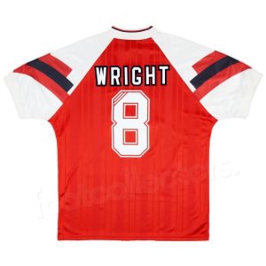 Maillot Arsenal Domicile 1992-1994 Wright