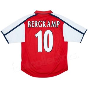 Maillot Arsenal Domicile 2000-2002 Bergkamp