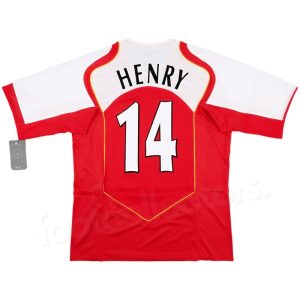 Maillot Arsenal Domicile 2004-2005 Henry