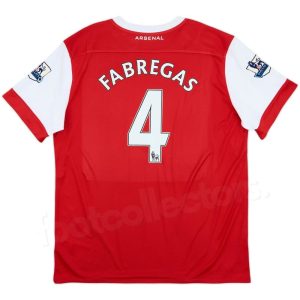 Maillot Arsenal Domicile 2010-2011 Fabregas