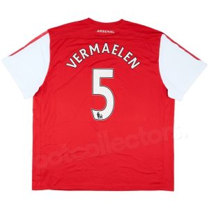 Maillot Arsenal Domicile 2011-2012 Vermaelen