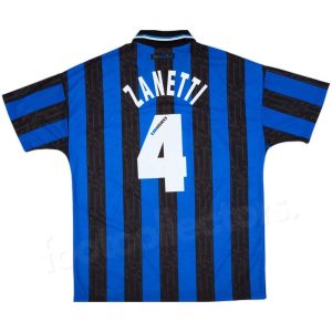Maillot Inter Milan Domicile 1997-1998 Zanetti