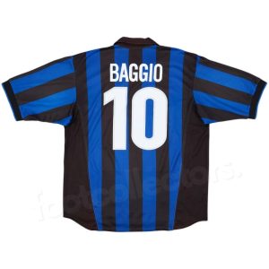 Maillot Inter Milan Domicile 1998-1999 Baggio