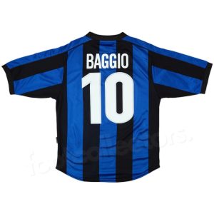 Maillot Inter Milan Domicile 1999-2000 Baggio