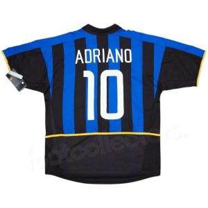 Maillot Inter Milan Domicile 2002-2003 Adriano