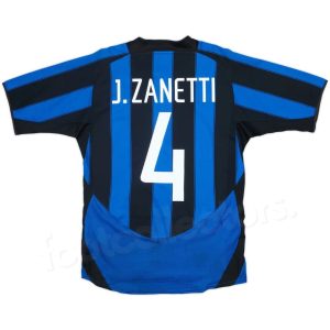 Maillot Inter Milan Domicile 2003-2004 Zanetti