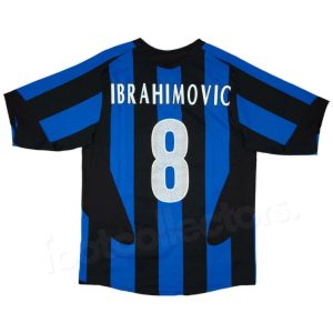 Maillot Inter Milan Domicile 2005-2006 Ibrahimovic
