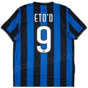 Maillot Inter Milan Domicile 2009-2010 Etoo