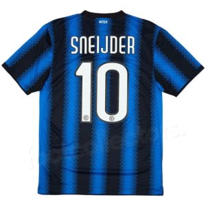 Maillot Inter Milan Domicile 2010-2011 Sneijder