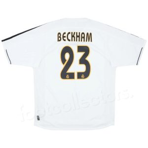 Maillot Real Madrid Domicile 2003-2004 Beckham