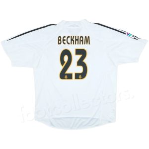 Maillot Real Madrid Domicile 2004-2005 Beckham