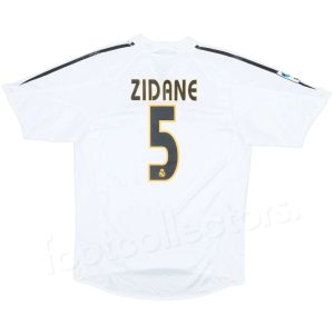 Maillot Real Madrid Domicile 2004-2005 Zidane