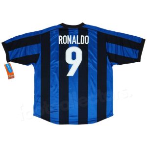 Maillot Inter Milan Domicile 1999 2000 Ronaldo