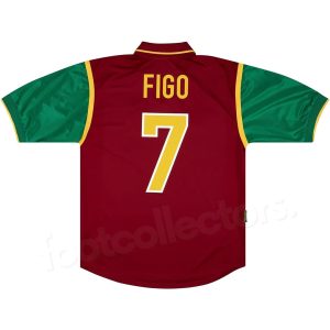 Maillot Retro Vintage Portugal 1998 Luis Figo