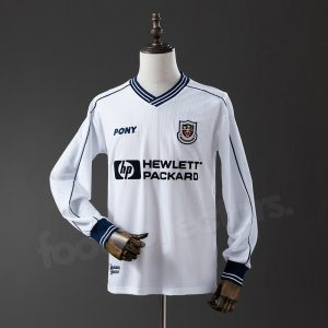 Maillot Tottenham Domicile 1997-1999 Manches Longues