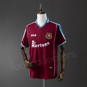 Maillot West Ham Domicile 1999-2001