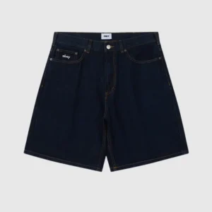 Obey Short - Bigwig Baggy Denim - Rinse Indigo