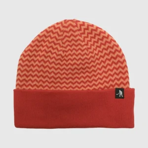 Passport Bonnet - Organic Zigzag - Brick