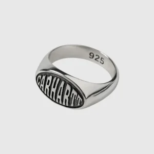 Carhartt WIP Bague - Big Time - Sterling Silver