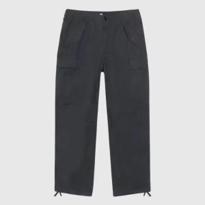 Stussy Pant - Military Cargo Ripstop - Black