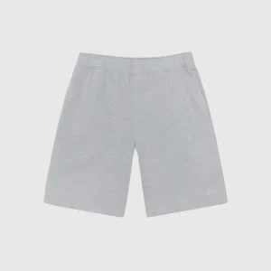 Stussy Short - Double Layer Jersey - Grey Heather