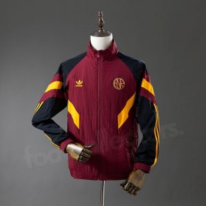 Veste Survêtement AS Roma Adidas Bordeaux