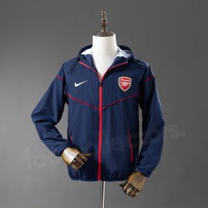 Veste Survetement Arsenal Nike Bleu Marine