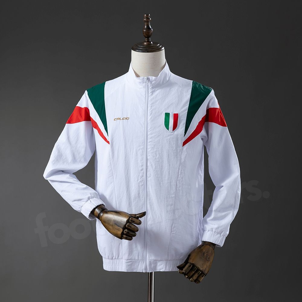 Veste Survêtement Italie Calcio Blanc
