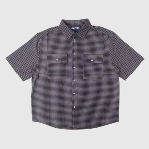 WKND Chemise - SS Wilson - Navy/Brown