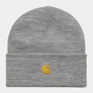 Carhartt WIP Beanie - Chase - Grey Heather