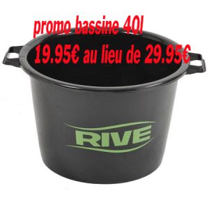 bassine 40l rive