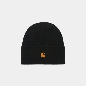 Carhartt WIP Beanie - Chase - Black